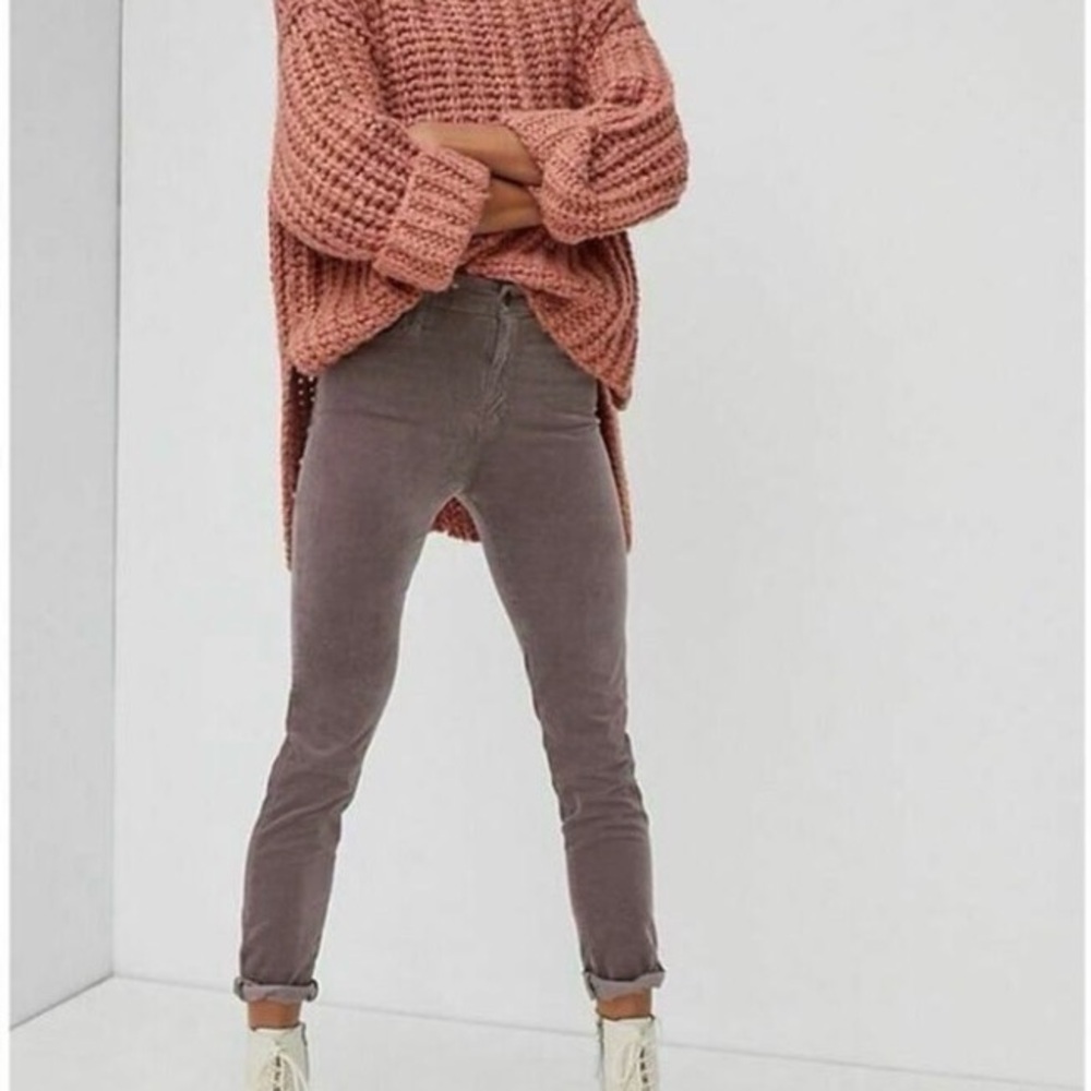 Anthropologie AG Women's Dusty Rose/Mauve Skinny Jeans 27R